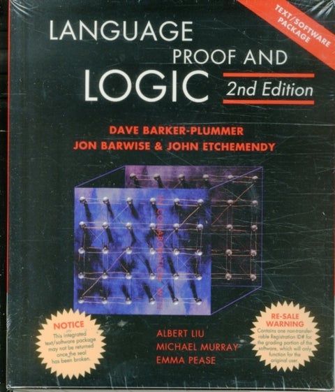 Language, Proof, and Logic - Second Edition