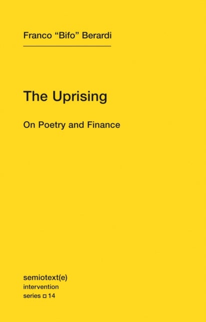The Uprising - On Poetry and Finance