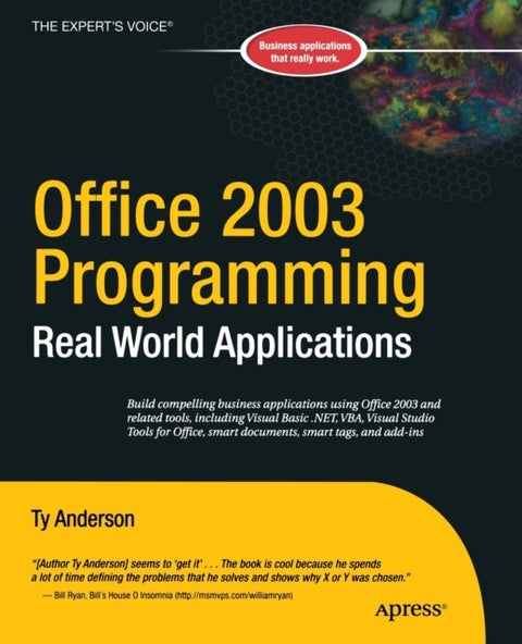 Office 2003 Programming - Real World Applications