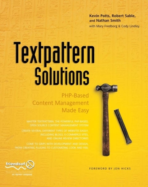 Textpattern Solutions - PHP-Based Content Management Made Easy