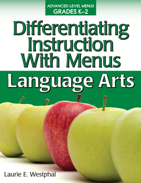 Differentiating Instruction With Menus - Language Arts (Grades K-2)