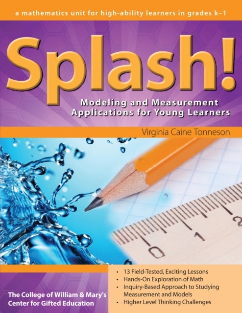 Splash! - Modeling and Measurement Applications for Young Learners in Grades K-1