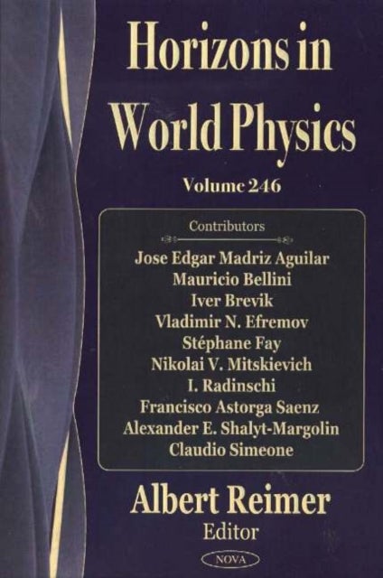 Quantum Cosmology Research Trends - Horizons in World Physics