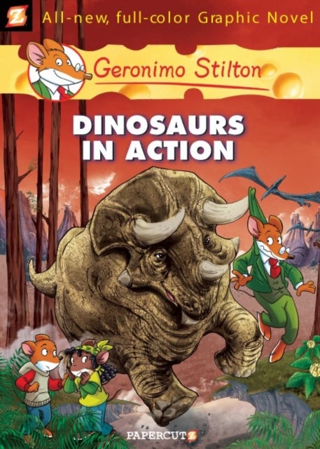 Geronimo Stilton Graphic Novels Vol. 7 - Dinosaurs in Action