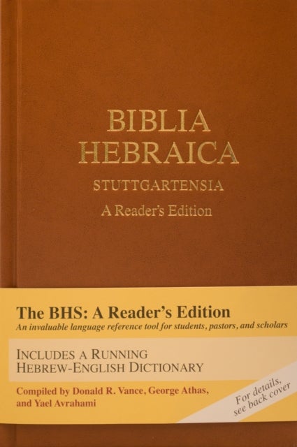 Biblia Hebraica Stuttgartensia - A Reader's Edition