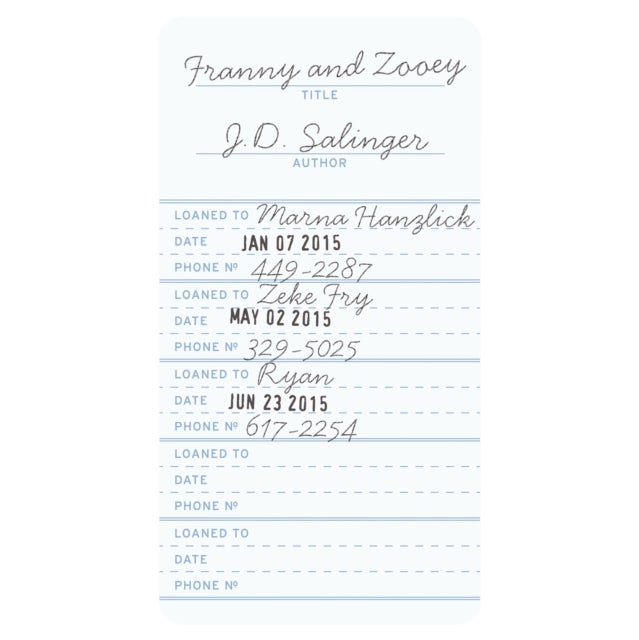 Knock Knock Personal Library Kit Refill