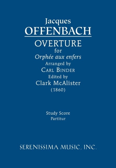 Overture for 'Orphee aux enfers' - Study score