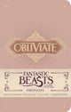 Fantastic Beasts and Where to Find Them: Obliviate Hardcover Ruled Notebook