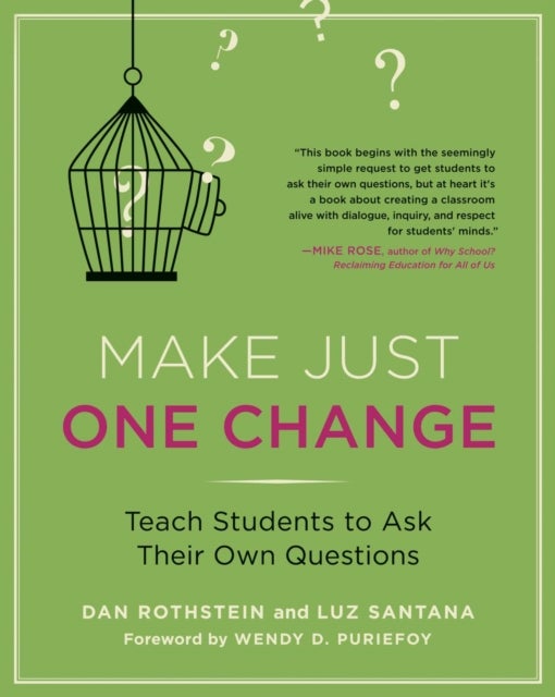 Make Just One Change - Teach Students to Ask Their Own Questions