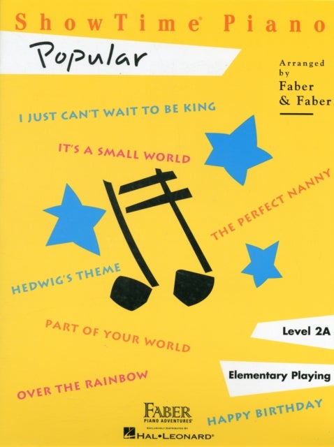 ShowTime Piano Popular Level 2A - Level 2a