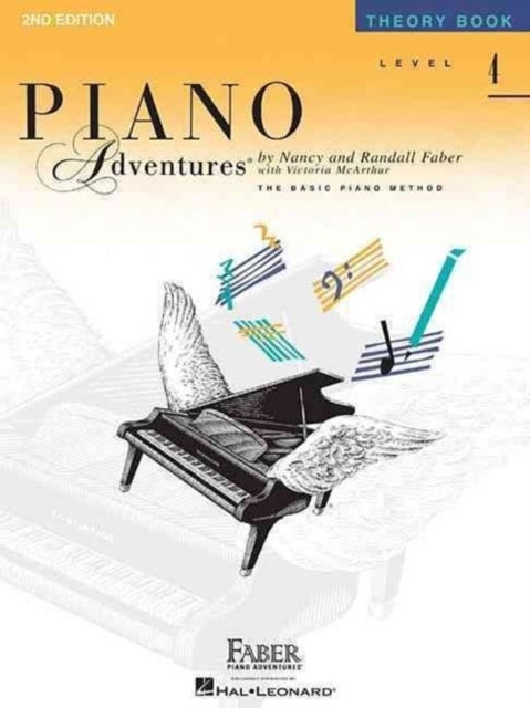 Piano Adventures Theory Book Level 4 - 2nd Edition