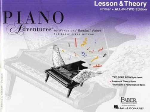 Piano Adventures All-In-Two Primer Lesson/Theory - Lesson & Theory - Anglicised Edition