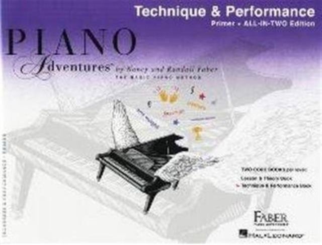 Piano Adventures All-In-Two Primer Tech. & Perf. - All-In-Two Edition
