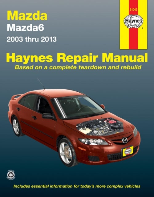 Mazda6 (2003-2013) Haynes Repair Manual (USA) - 2003-13