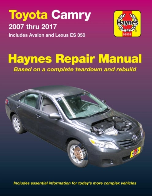 Toyota Camry & Avalon & Lexus ES 350 (2007-2017) (USA) - 2007-15