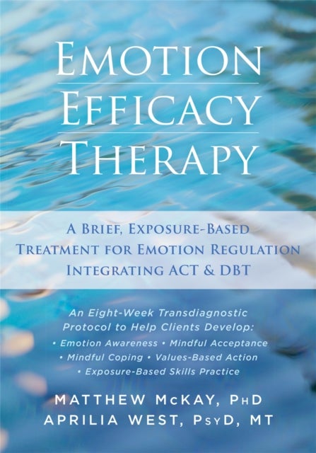 Emotion Efficacy Therapy - A Brief, Exposure-Based Treatment for Emotion Regulation Integrating ACT and DBT