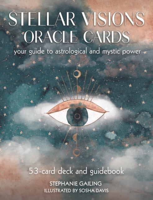 Stellar Visions Oracle Cards: 53-Card Deck and Guidebook - Your Guide to Astrological and Mystic Power