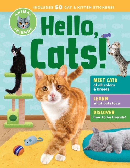 Animal Friends: Hello, Cats! - Meet Cats of All Colors & Breeds; Learn What Cats Love; Discover How to Be Friends!