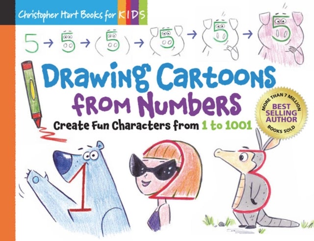 Drawing Cartoons from Numbers - Create Fun Characters from 1 to 1001