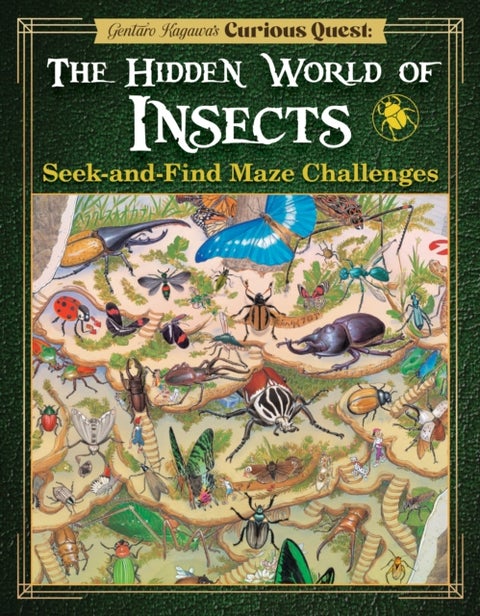 Gentaro Kagawa's Curious Quest: The Hidden World of Insects - Seek-and-Find Maze Challenges
