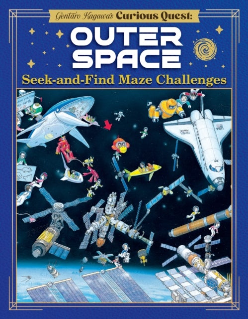 Gentaro Kagawa's Curious Quest: Outer Space - Seek-and-Find Maze Challenges
