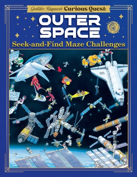 Gentaro Kagawa's Curious Quest: Outer Space - Seek-and-Find Maze Challenges