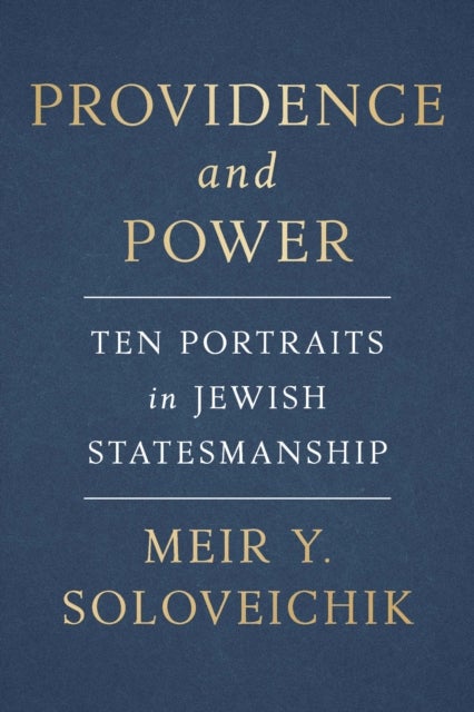 Jewish Statesmanship - Ten Studies in Leadership