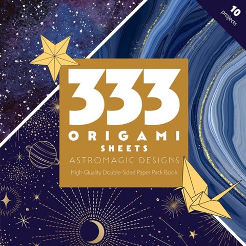 333 Origami Sheets AstroMagic Designs - High-Quality Double-Sided Paper Pack Book