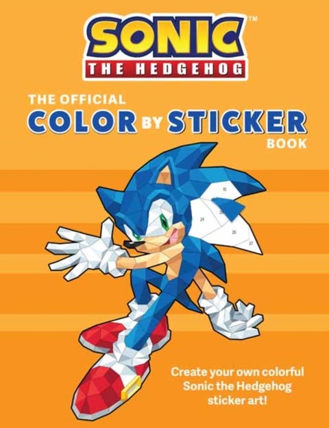 Sonic the Hedgehog - The Official Color by Sticker Book