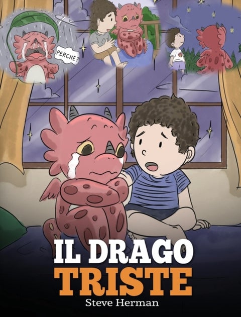 Il drago triste - (The Sad Dragon) Una simpatica storia per bambini, per aiutarli a comprendere la perdita di una persona cara, e insegnare loro ad affrontare questi momenti difficili.