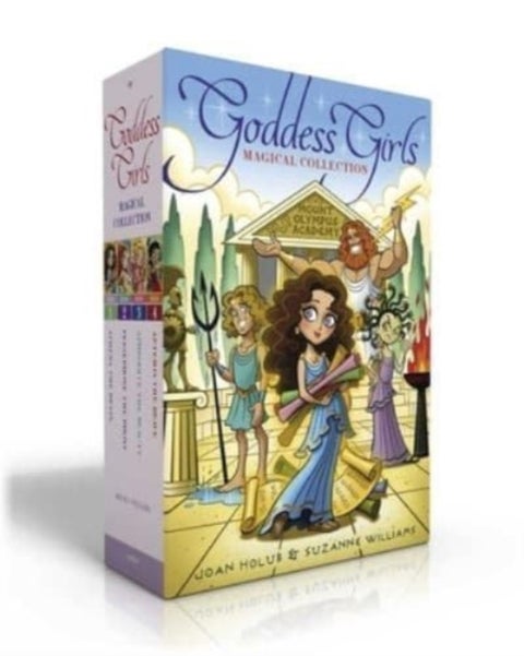 Goddess Girls Magical Collected Set - Athena the Brain; Persephone the Phony; Aphrodite the Beauty; Artemis the Brave
