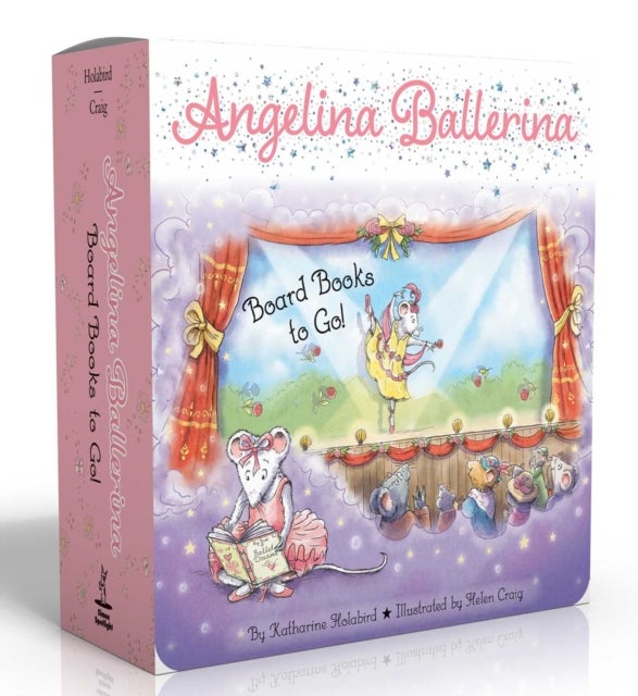 Angelina Ballerina Board Books to Go! (Boxed Set) - Center Stage; Big Dreams!; Angelina Ballerina by the Sea