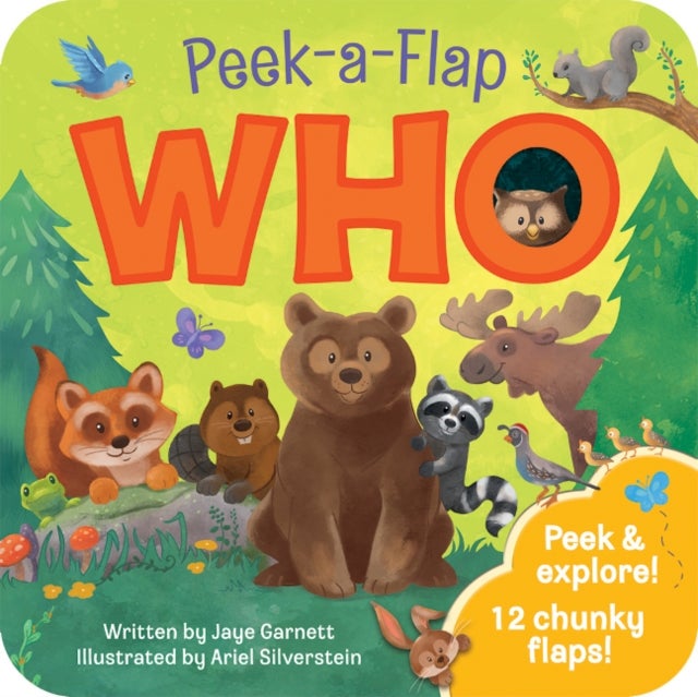 Who - Peek a Flap Childrens Board Book