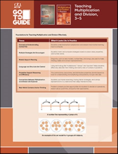 Go-to Guide Teaching Multiplication and Division, Grades 3–5