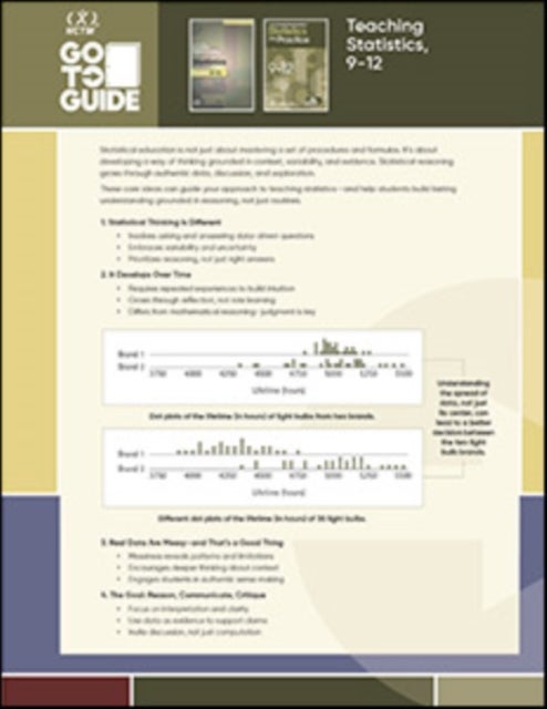 Go-to Guide Teaching Statistics, Grades 9–12