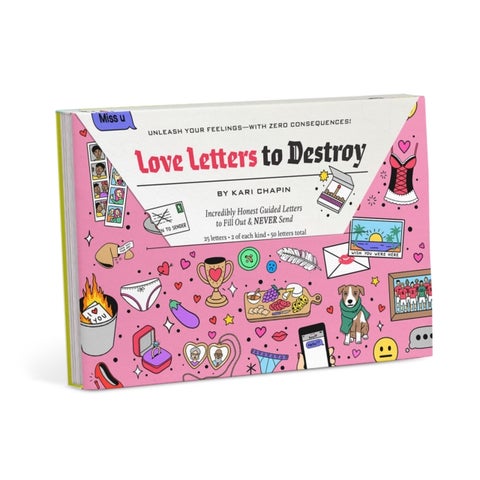 Knock Knock Love Letters to Destroy Journal