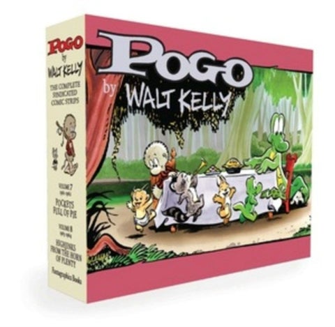 Pogo The Complete Syndicated Comic Strips Box Set: Vols. 7 & 8 - Pockets Full of Pie & Hijinks from the Horn of Plenty