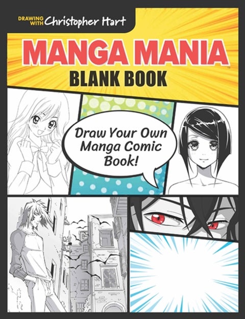Manga Mania Blank Book - Draw Your Own Manga Comic Book!