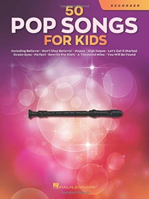 50 Pop Songs for Kids - For Recorder