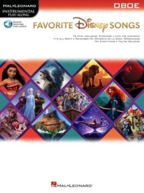 Favorite Disney Songs - Instrumental Play-Along - Oboe