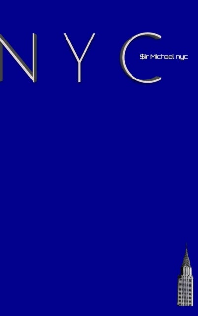 NYC Chrysler building bright blue classic grid page notepad $ir Michael Limited edition - NYC Chrysler building bright blue classic grid page notepad