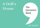 The Quotation Bank: A Doll's House A-Level Revision and Study Guide for English Literature