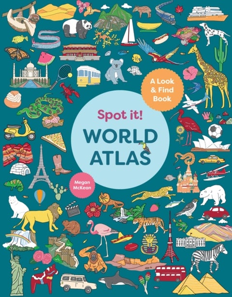 Spot It! World Atlas - A Look-and-Find Book