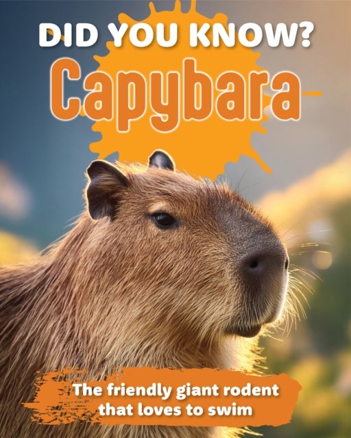 Did You Know? Capybara - The friendly giant rodent that loves to swim.