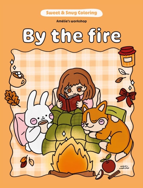 Sweet & Snug Coloring: By the Fire
