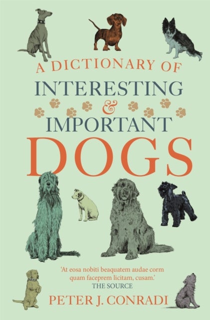A Dictionary of Interesting and Important Dogs - A Wonderful and Witty Homage to Man's Most Faithful Friend