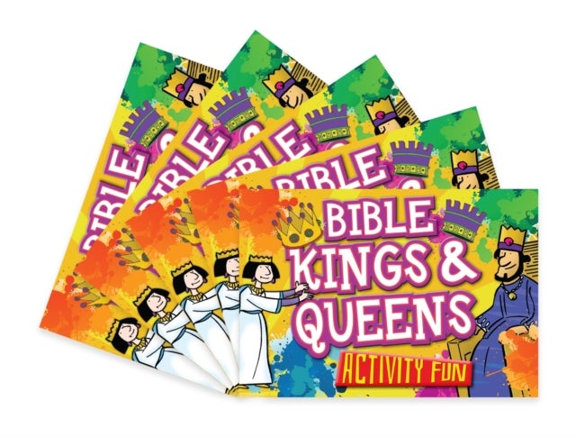 Bible Kings & Queens Activity Fun - 5 Pack