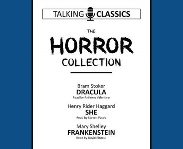The Horror Collection - Dracula / She / Frankenstein