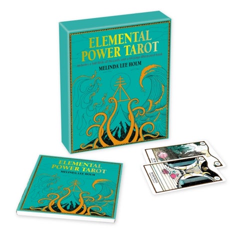 Elemental Power Tarot - Includes a Full Deck of 78 Cards and a 64-Page Illustrated Book