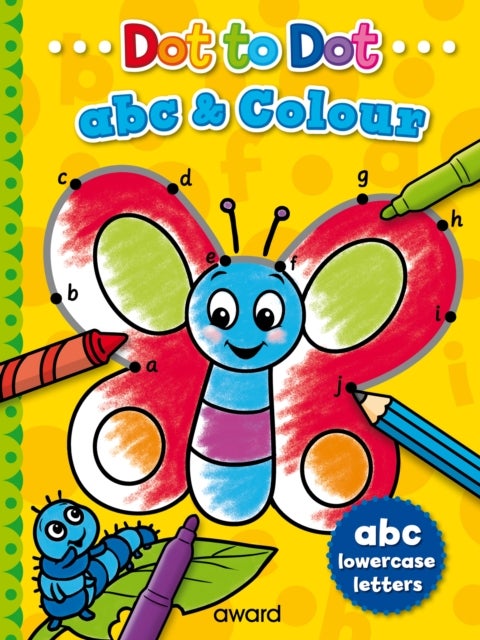 Dot to Dot abc and Colour - Lowercase Letters